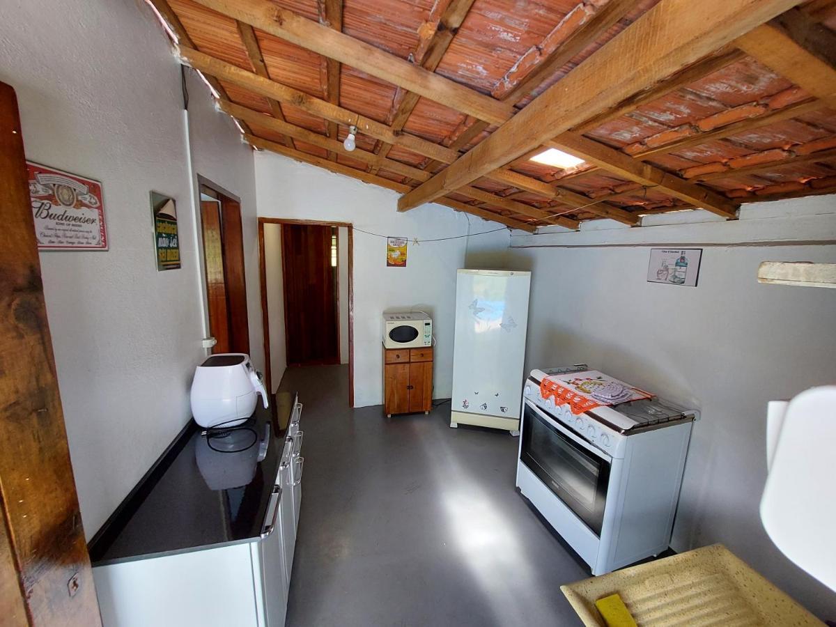 Casa Aconchegante Na Roca C/ Piscina/Churrasqueira Гонсалвис Экстерьер фото